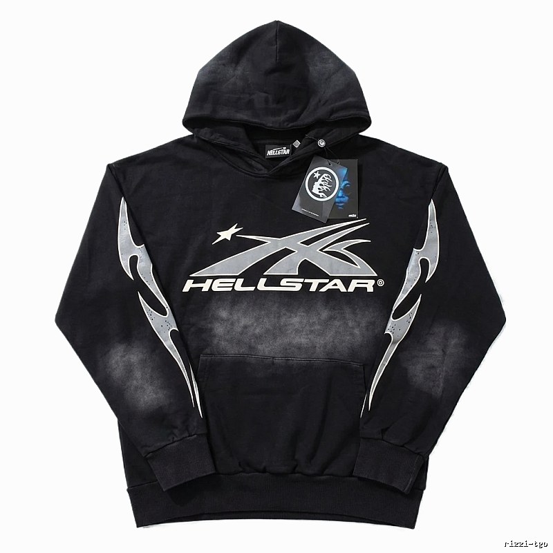 Hellstar Dark Style Black Hoodie