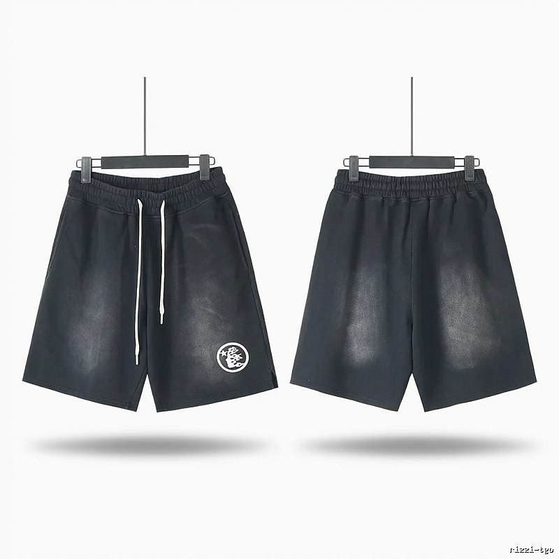 Hellstar dark style black shorts