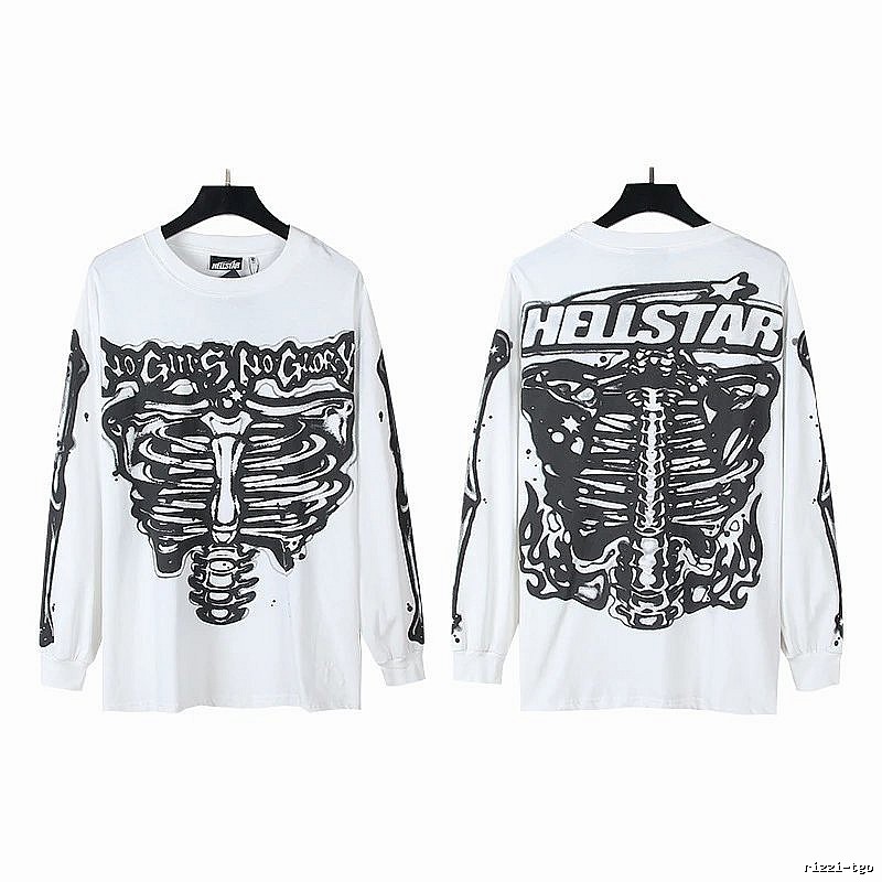 Hellstar Dark Style Skull White T-shirt