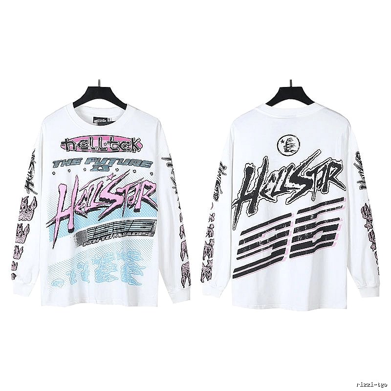 Hellstar Graffiti Trendy Cool White Sweatshirt