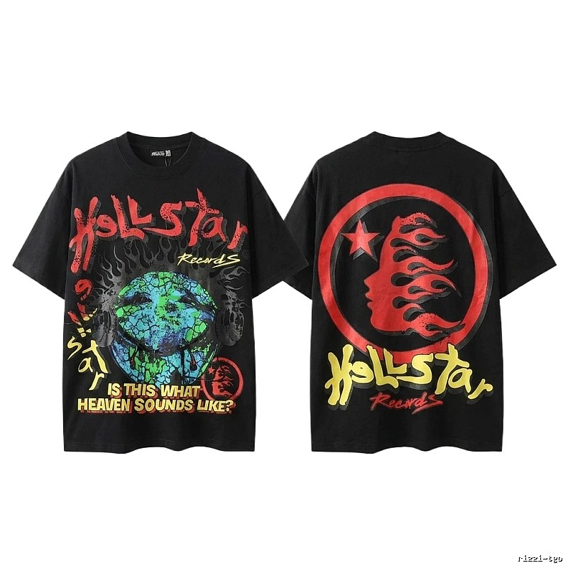 Hellstar Trendy Style Black T-shirt