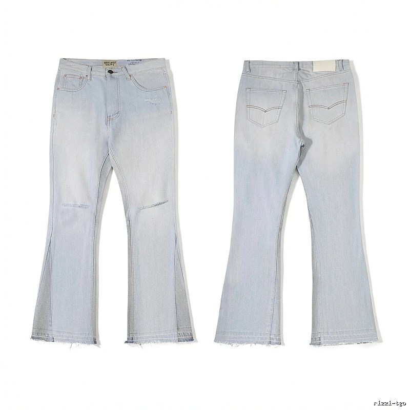 Hole-flared jeans from Gallery Dept.