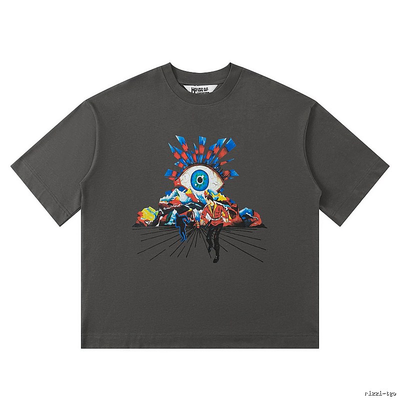 House of Errors Grotesque Style Gray T-shirt
