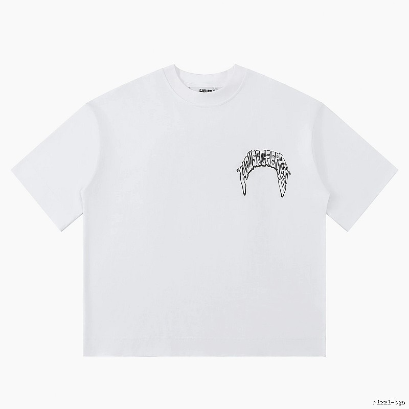 House of Errors Trendy White Short-sleeve Shirt