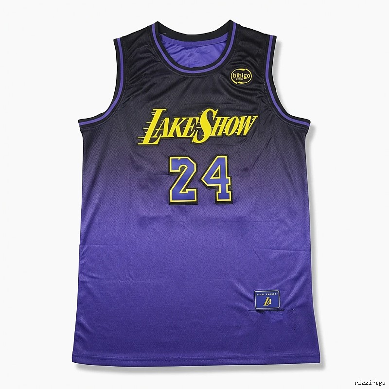 Lakers gradient-style basketball uniforms