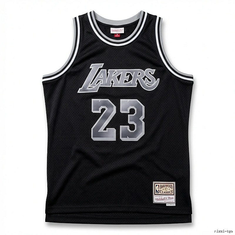 Lakers No. 23 LBJ retro-style jersey