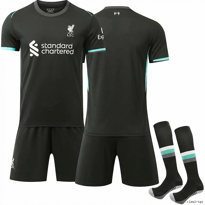 LFC sporty black jersey set
