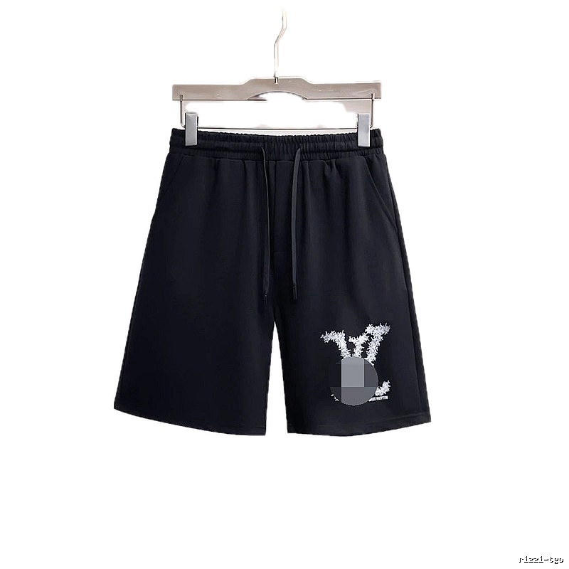 Louis Vuitton Printed Casual Black Shorts