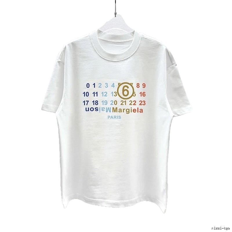 Maison Margiela MM6 Casual Style White T-Shirt