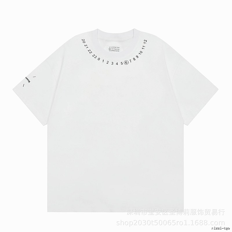 Maison Margiela MM6 High Street Style White T-Shirt