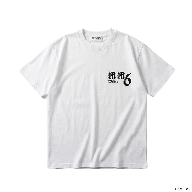 Maison Margiela simple-style white T-shirt