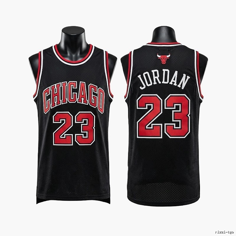 Michael Jordan Jordan No. 23 black jersey