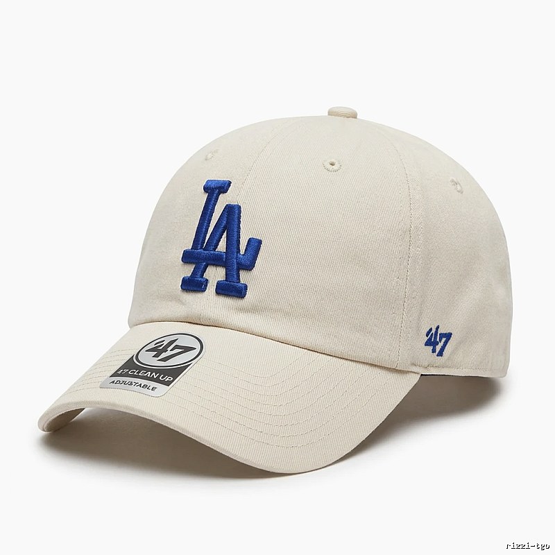 MLB baseball style white baseball cap