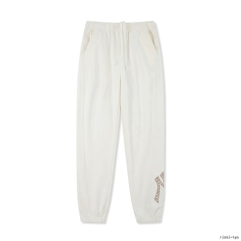 MLB casual style white sweatpants