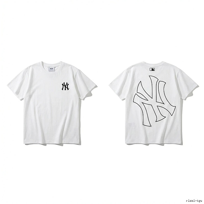 MLB New York Yankees minimalist style white T-shirt