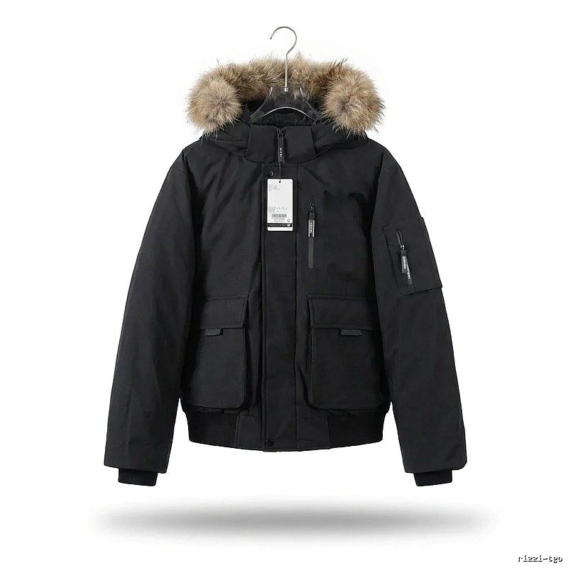 MLB Workwear Style Black Down Jacket