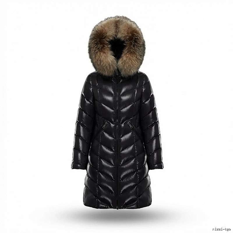 Moncler black luxury style down jacket