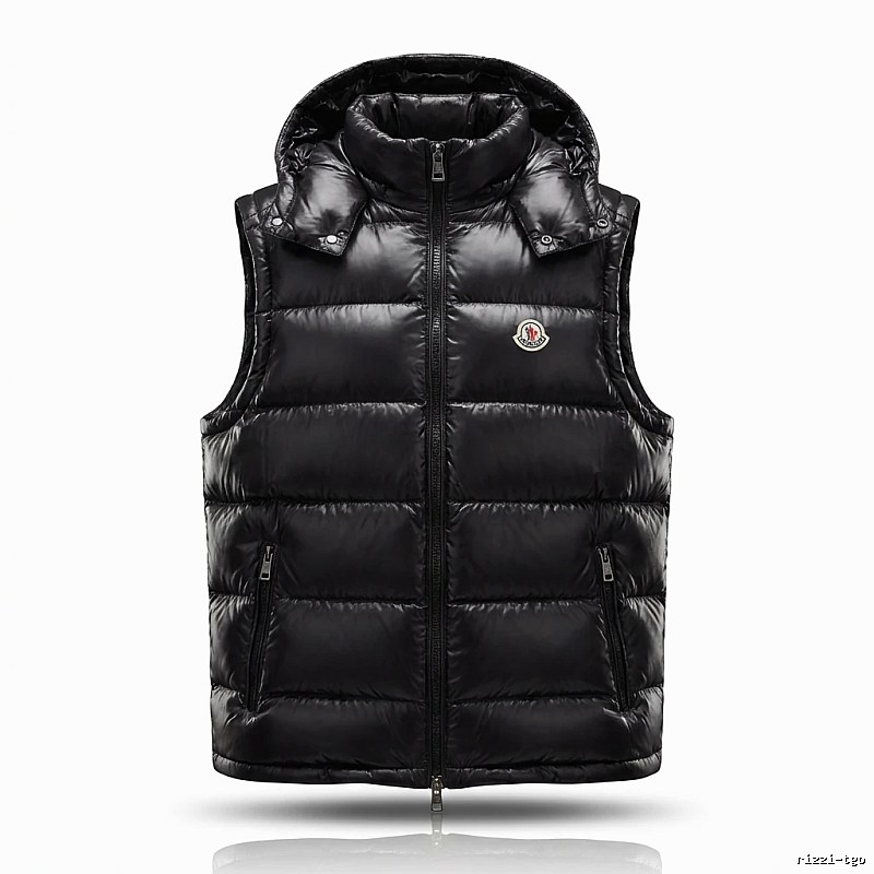Moncler Black Trendy and Cool Down Vest