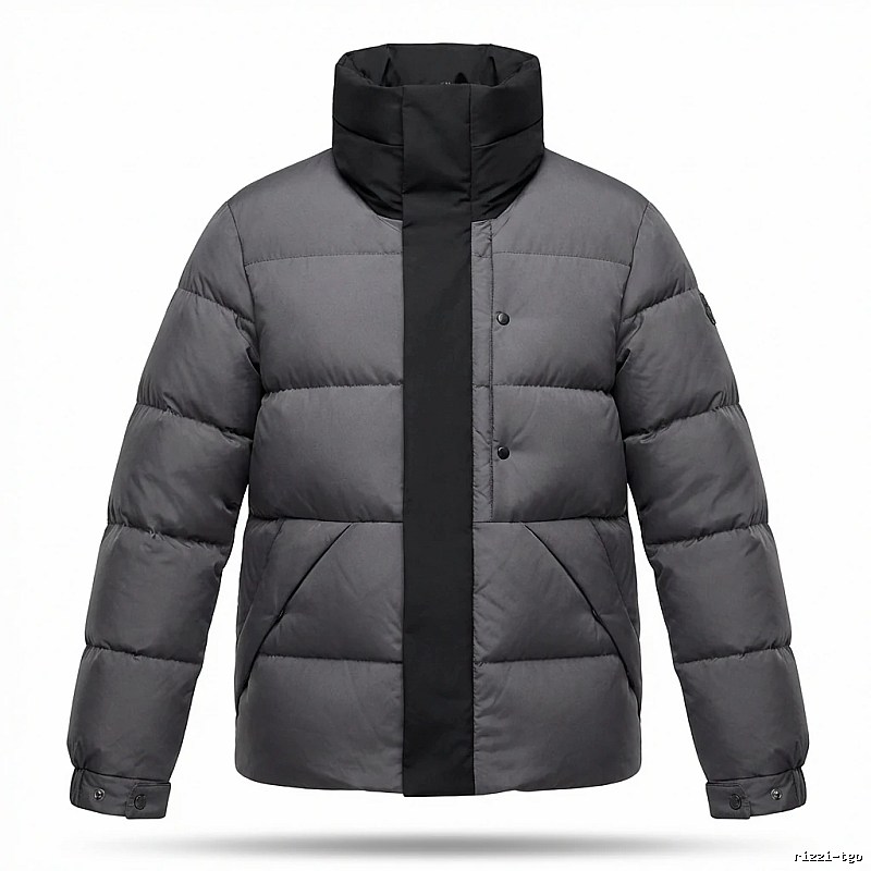 Moncler classic grey down jacket
