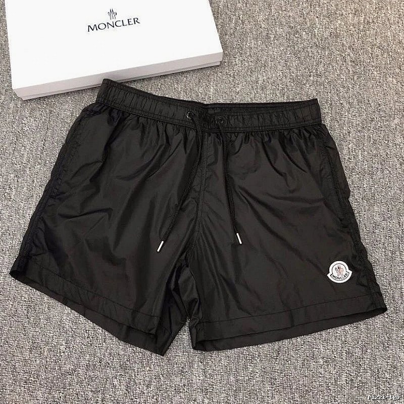 Moncler Classic Nylon shorts Black Drawstring Moncler for Daily Styling