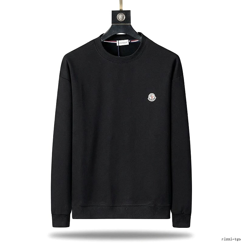 Moncler classic simple black sweatshirt