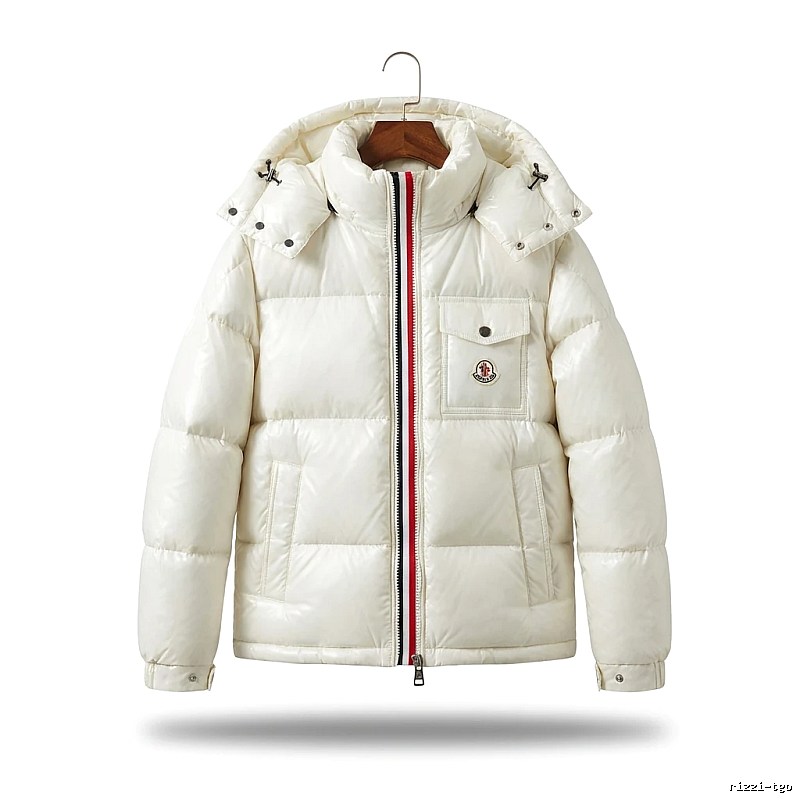 Moncler classic style fashionable white down jacket
