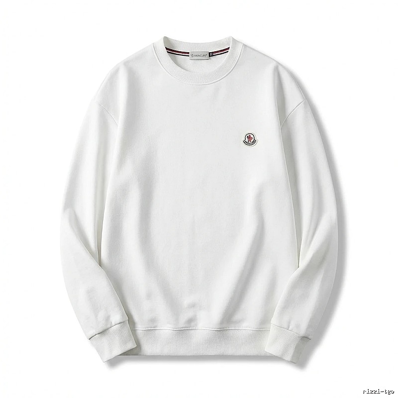 Moncler simple white sweatshirt