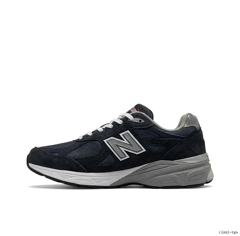 New Balance 990 Series Retro Black and Gray Sports Shoes