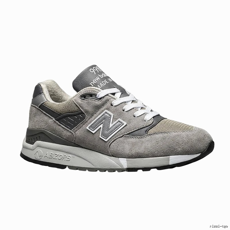 New Balance 998 Retro Grey Athletic Shoes