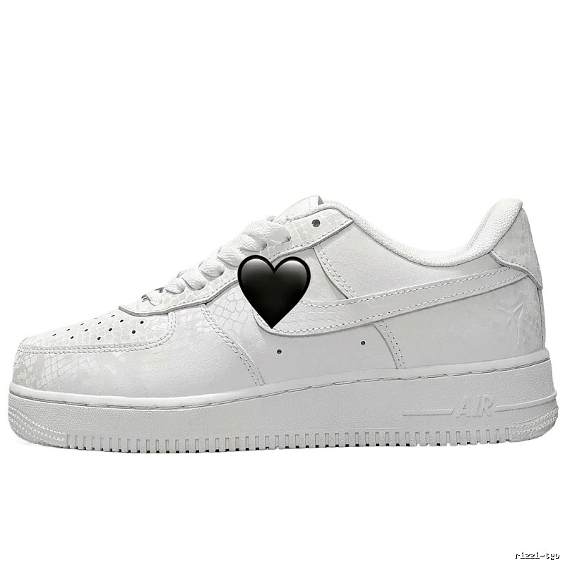 Nike Air Force 1 simple white sneakers