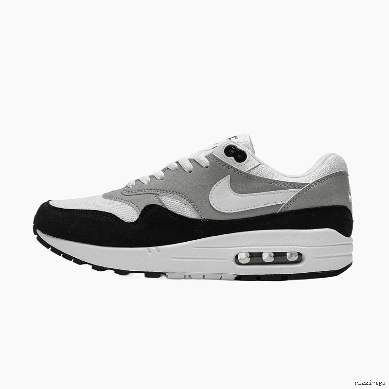 Nike Air Max Black-White-Gray Sports Shoes