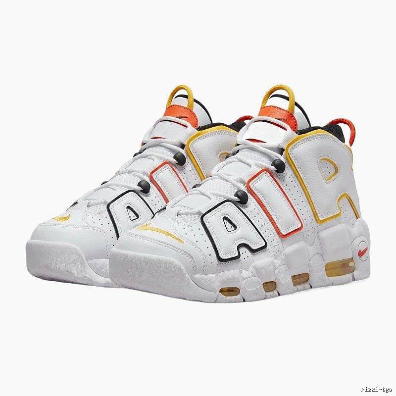 Nike Air More Uptempo Retro Style White Shoes