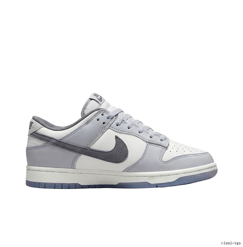 Nike Dunk Retro Style Gray and White Shoes