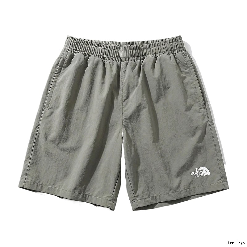 North Face casual style gray-green shorts
