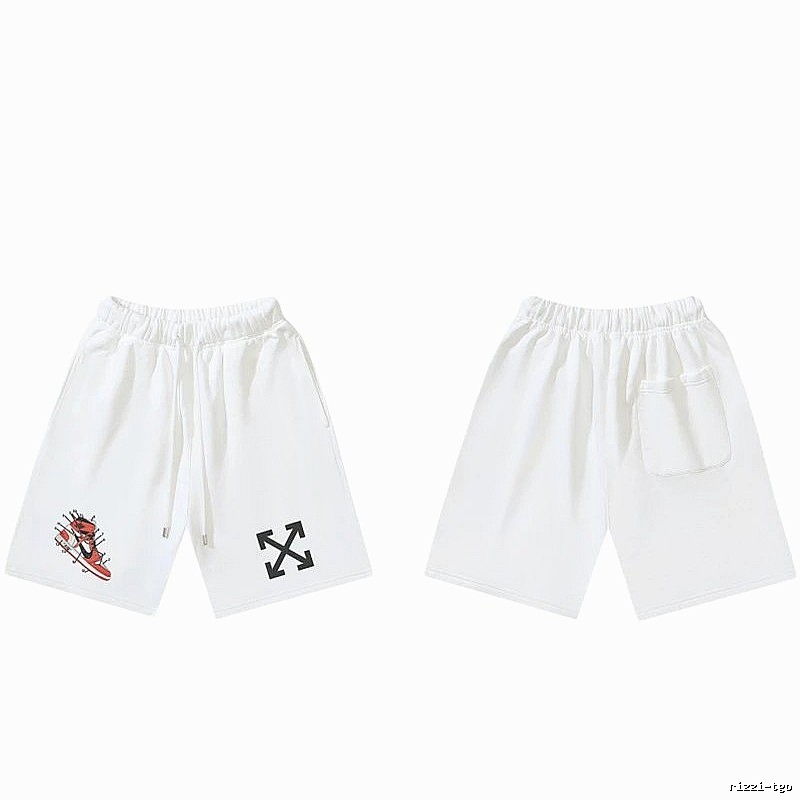 Off-White trendy and cool style white shorts
