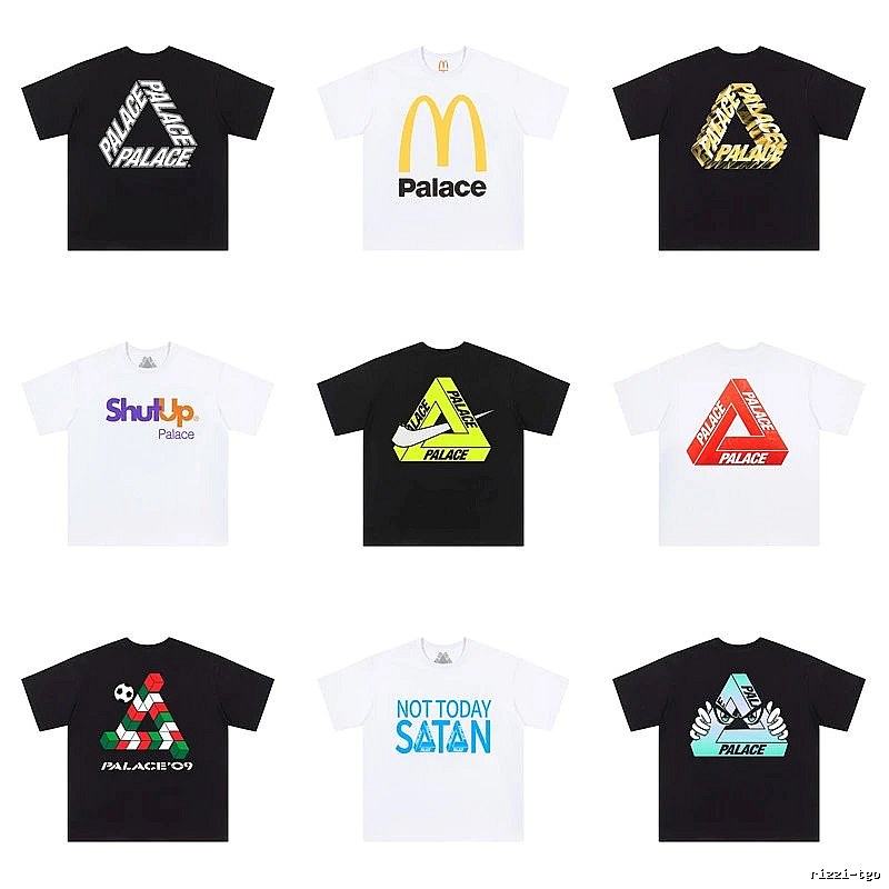 Palace Triangle Series Street Style Multicolor T-shirt