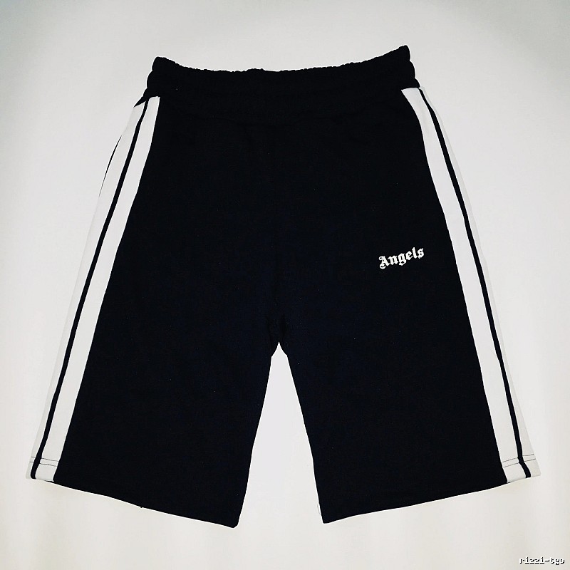 Palm Angels Classic Track shorts Black Side Stripe for Daily Styling