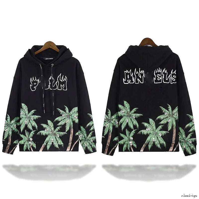 Palm Angels Palm Tree Black Hoodie