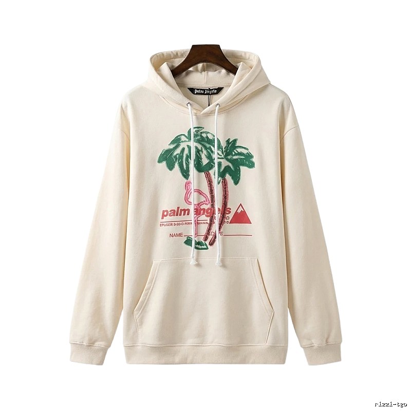 Palm Angels Printed Casual Hoodie