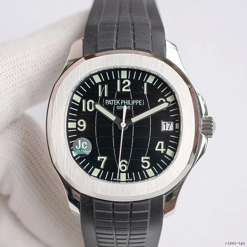 Patek Philippe Watch with Black Aquanaut-style Dial Detail