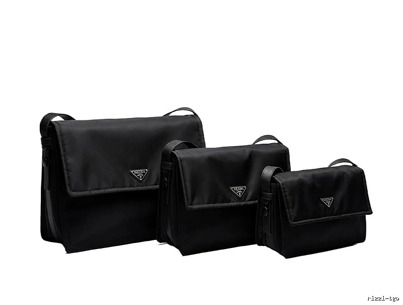 Prada cini Cool Handsome Style Black Bag