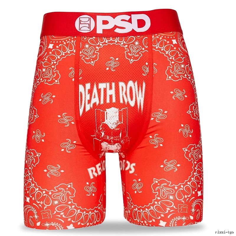 PSD Death Row Retro Style Red Underwear