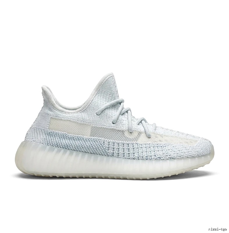 Pure White Yeezy 350 Trendy Sneakers