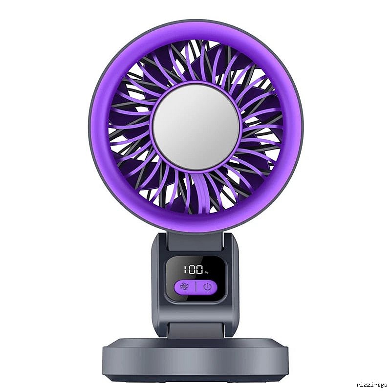 Quick Cooling Desktop Cooling Fan Gray Cold-compress Version