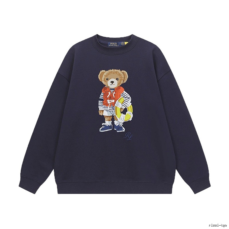 Ralph Lauren Bear Navy-style Sweatshirt