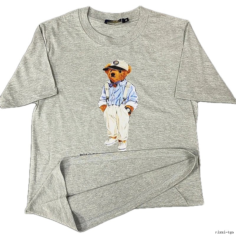 Ralph Lauren Bear Style Grey T-shirt