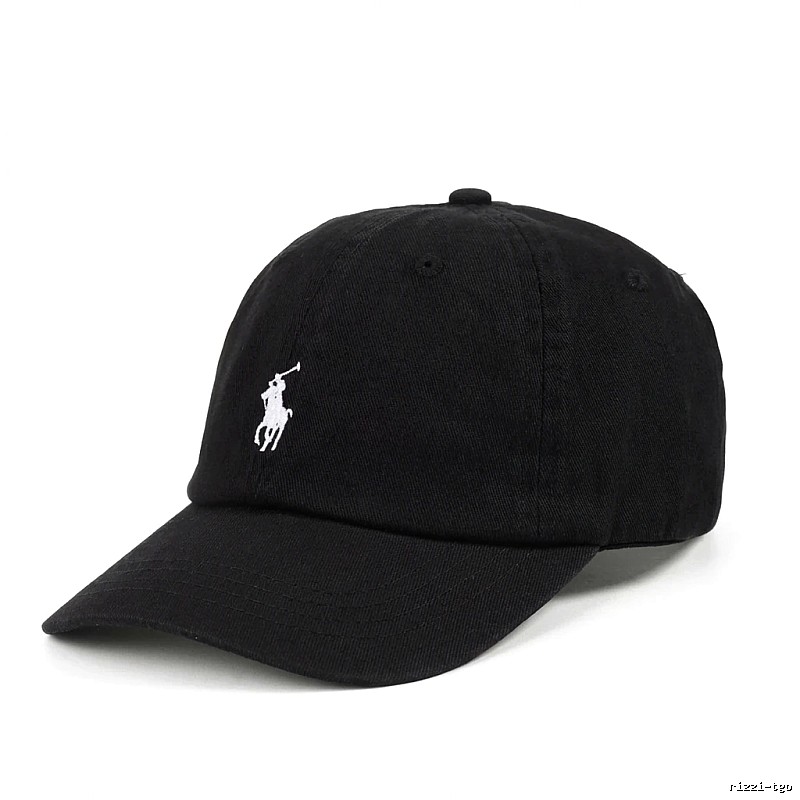 Ralph Lauren classic and simple style black hat