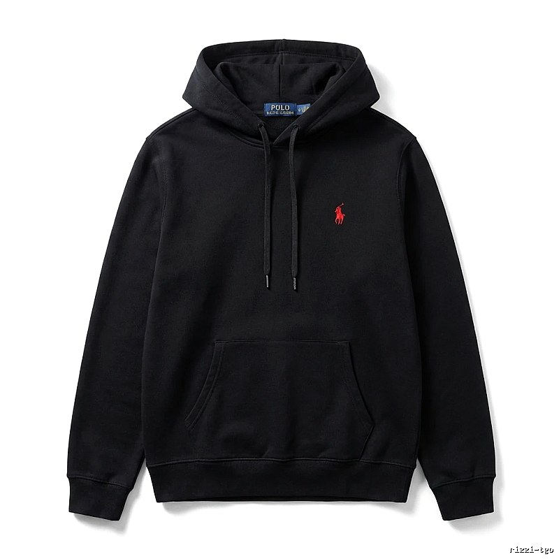 Ralph Lauren Polo hooded black sweatshirt