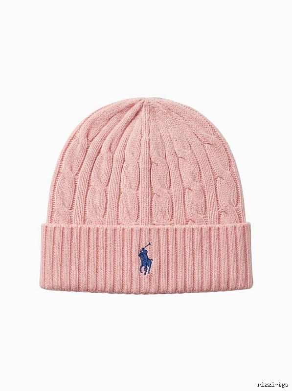 Ralph Lauren Polo Pink Knitted Hat