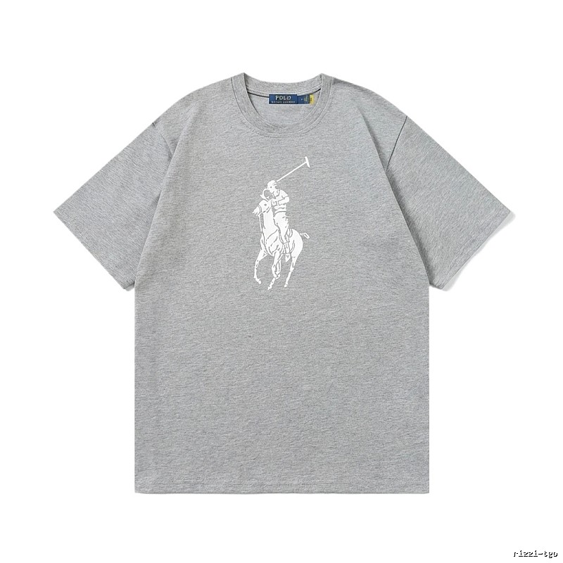 Ralph Lauren Polo-style grey T-shirt